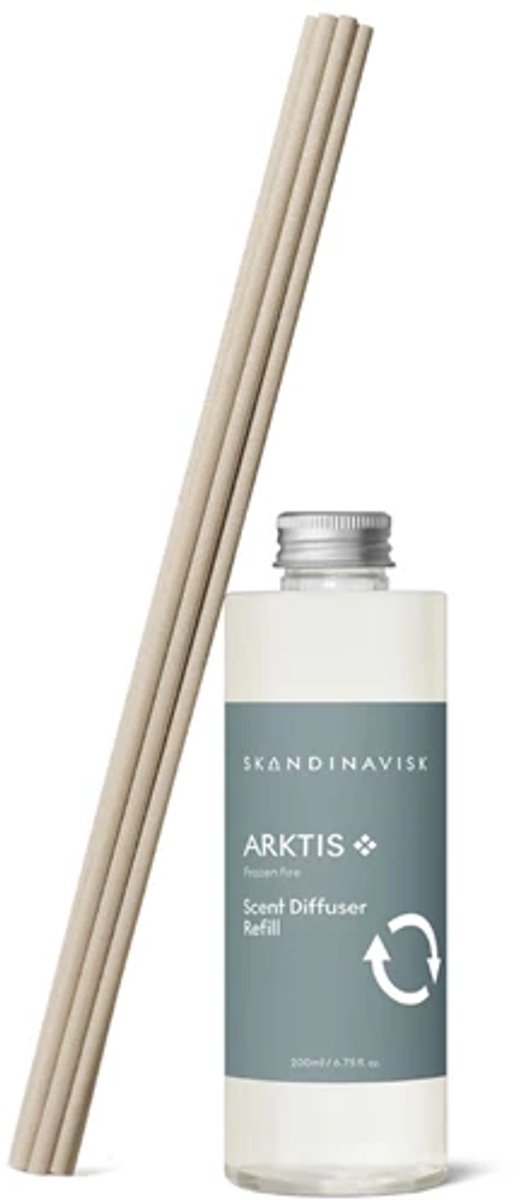 Skandinavisk Arktis diffuser refill 2.0 200ml - 3 maanden