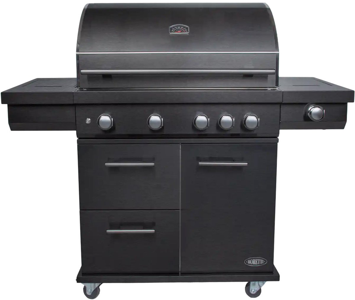 Boretti Imperatore Nero 4B gas barbecue