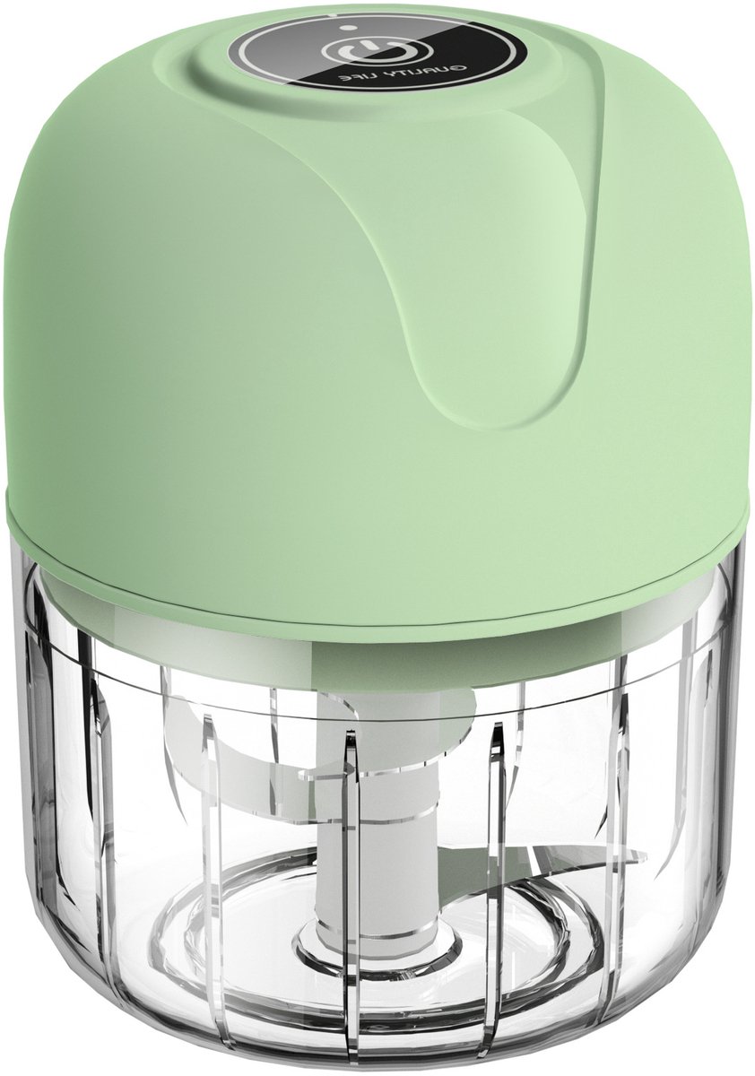 Elektrische uiensnijder-Groentesnijder-Mini chopper-Draadloze keukensnijder-250ml