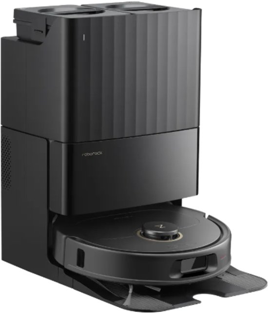 ROBOROCK QREVO 5AE - Robotstofzuiger met dock - 12000 Pa vermogen - FlexiArm dweilen - Dubbele anti-klit