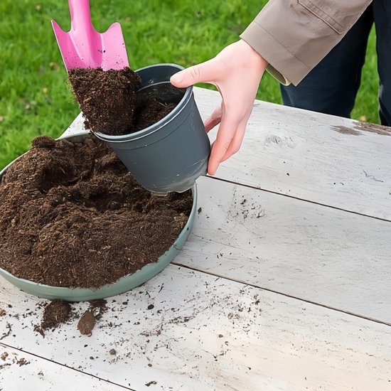 Tuingereedschap Kind - 5 Stuks Metalen Handschepjes - Kleurrijke Kinder Schep - Tuinscheppen voor Kinderen - Speelgoed & Educatief van Merkloos	 — afbeelding 5