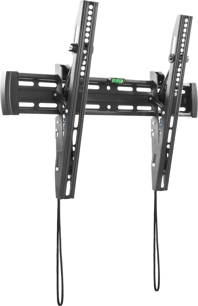 RICOO TV-muurbeugel voor 30-55 inch tv's, kantelbare beugel, tv-beugel voor aan de muur - N4544 Universele ultraslanke muurbeugel Slimme platte gebogen tv-beugel tot 50 kg & VESA 400 x 400 mm