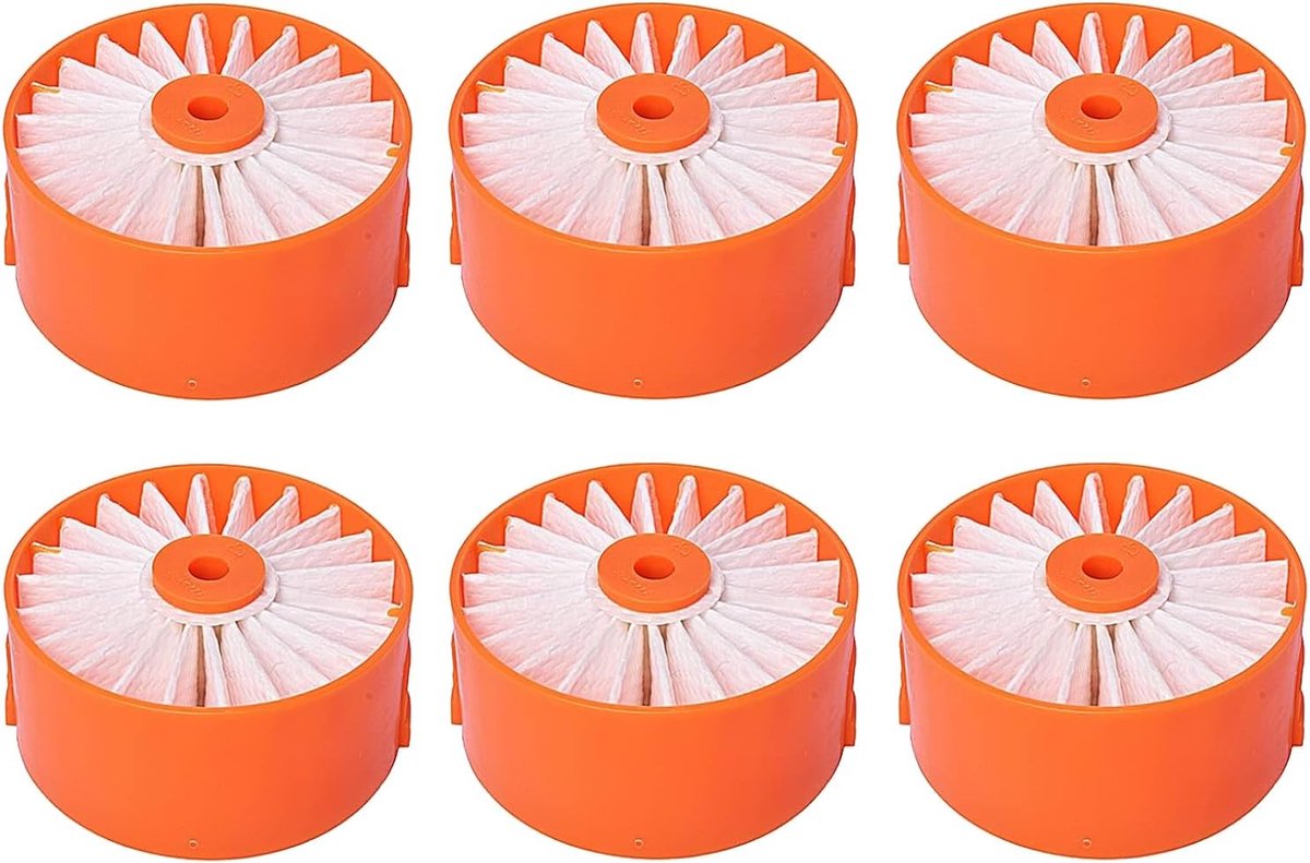 6 Stuks Filter - Wasbaar En Herbruikbaar - Onderdelen Set - Stofzuigerfilter - Geschikt Voor Black + Decker Powerseries Extreme Steelstofzuiger - Stofzuigerfilter -Geschikt Voor Bsv2020g En Bsv2020p