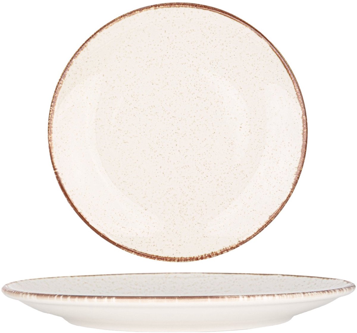 Rinart Dinerbord - Brunilda - Porselein - 30 cm - set van 6