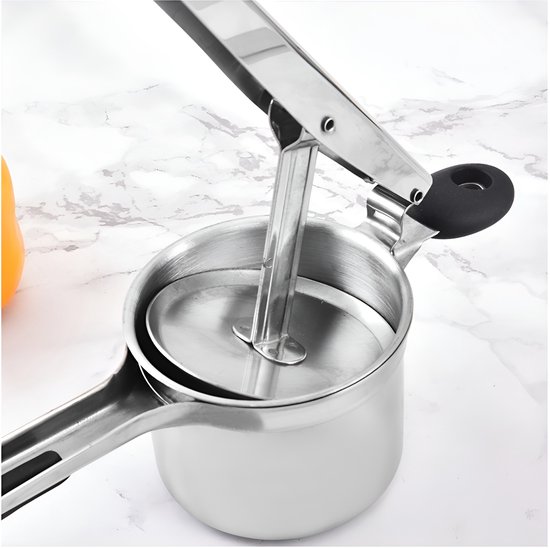 1 pc Presse-purée,Presse Purée Manuel à Pommes de Terre avec 3 Disques Interchangeables, Professionnel Presse Purée Manuel en Acier Inoxydable, idéal | Leroy Merlin