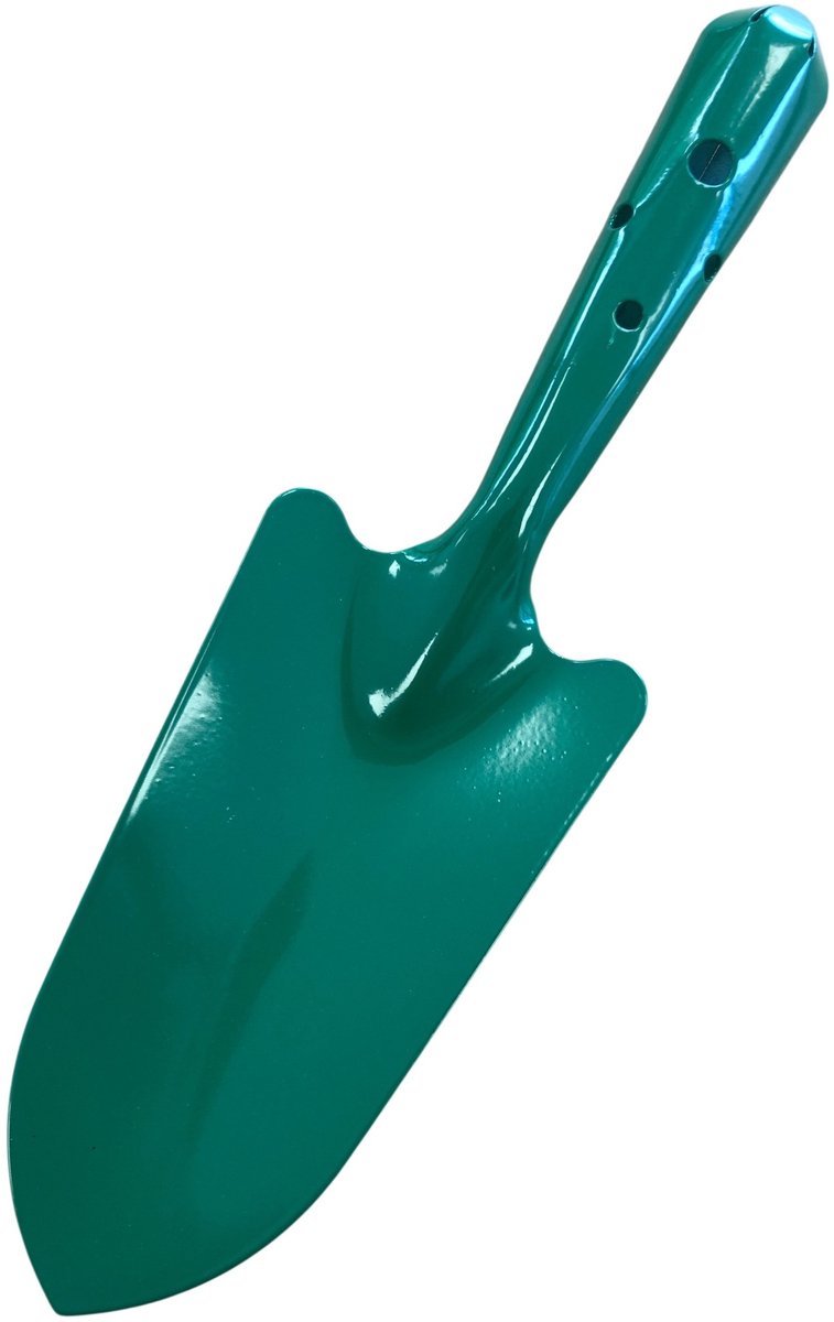Dutchlander tuinschepje metaal lichtgewicht 27 cm groen