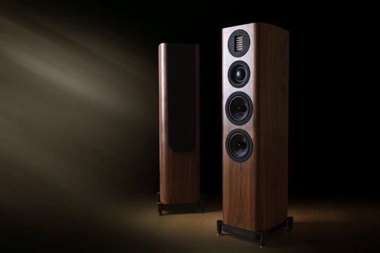 Wharfedale EVO 5.3 Vloerstaande Speakers - Hifi Stereo Set - Passieve Speaker - 3-Weg Luidsprekers - Walnoot van Wharfedale — afbeelding 5