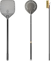 Set van 3 Pizzaschillen - Onmisbaar voor Pizzaliefhebbers - Aluminium