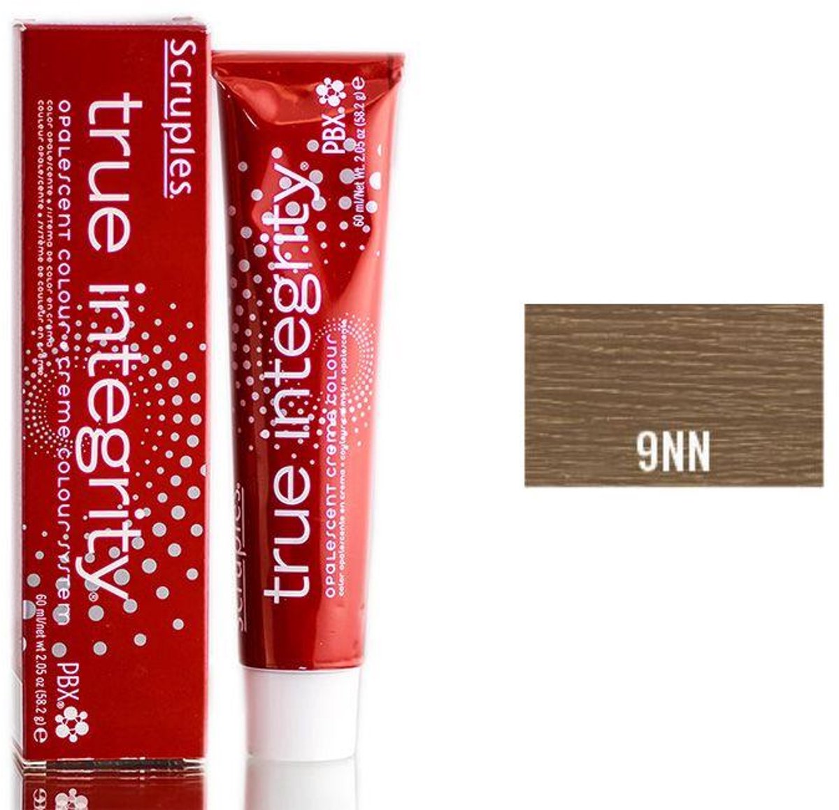 Creme de Tinta Opalescente Scruples True Integrity para Cabelo - 60ml 9NN