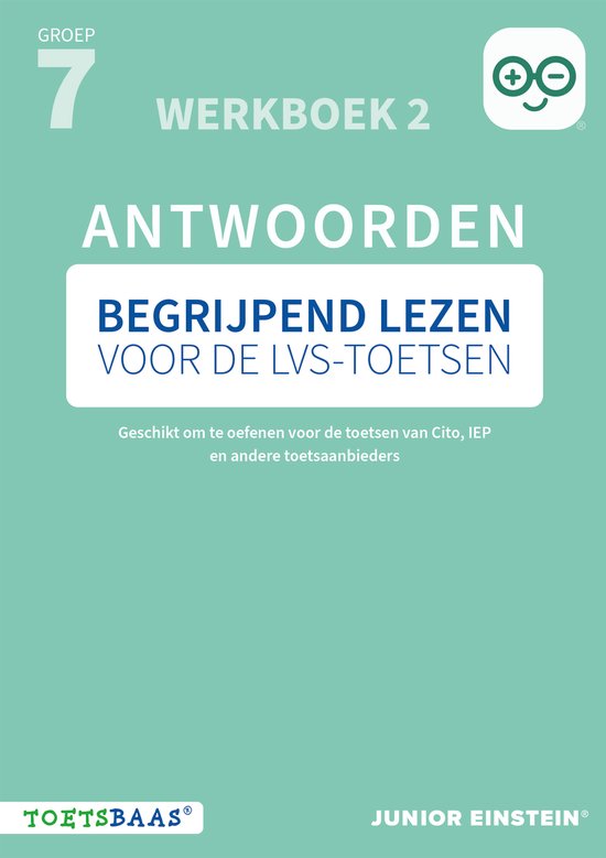 Deel 2 2 - Begrijpend lezen voor de LVS-toetsen - Groep 7 -  ... - cover