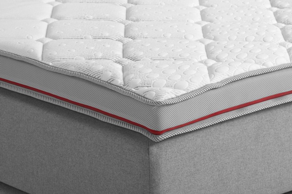 Densi - Topper 120x200 - Topmatras - Topdekmatras- 9cm dik - HR Koudschuim / traagschuim - Afritsbaar en wasbaar - CertiPUR® Gecertificeerd - Medium Hardheid - Matrastopper