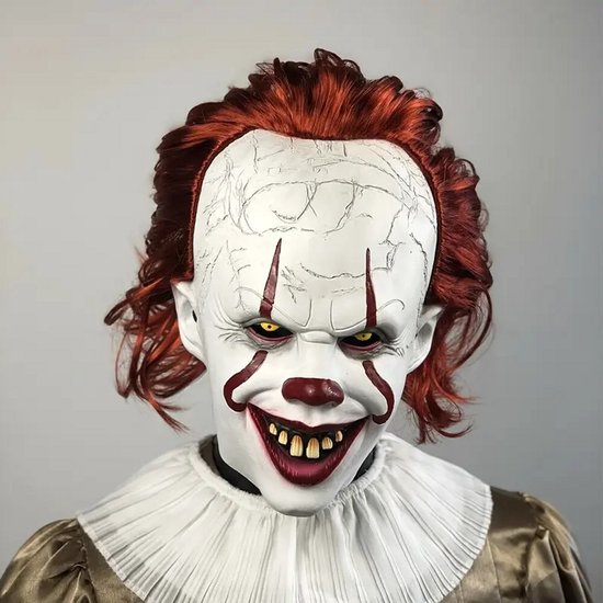 Pennywise masker - IT masker - Killer Clown masker - Horrorclown - Scary masker - Enge maskers - Horror masker - Killer Clown kostuum - Halloween masker - Eng masker - Griezel - Zombie masker - Clown masker - Spook masker - Carnaval masker