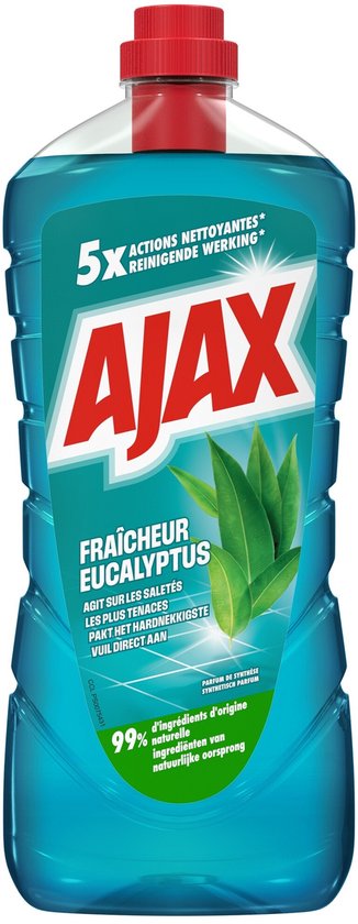 Nettoyant pour sols Ajax 1,25 L/Eucalyptus