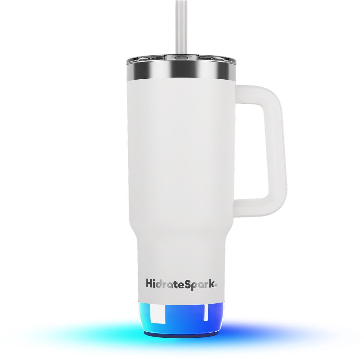 Hidrate - Spark PRO 2 Tumbler - Slimme waterfles - 887ml - Led Verlichting - Wit
