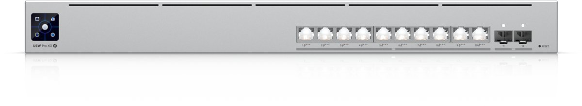 Ubiquiti UniFi Pro XG 10 PoE - 10-poorts 10GbE, Layer 3, PoE+++ switch