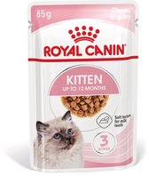 Royal Canin Kitten - Katten Natvoer in Gravy - 12 x 85 gr