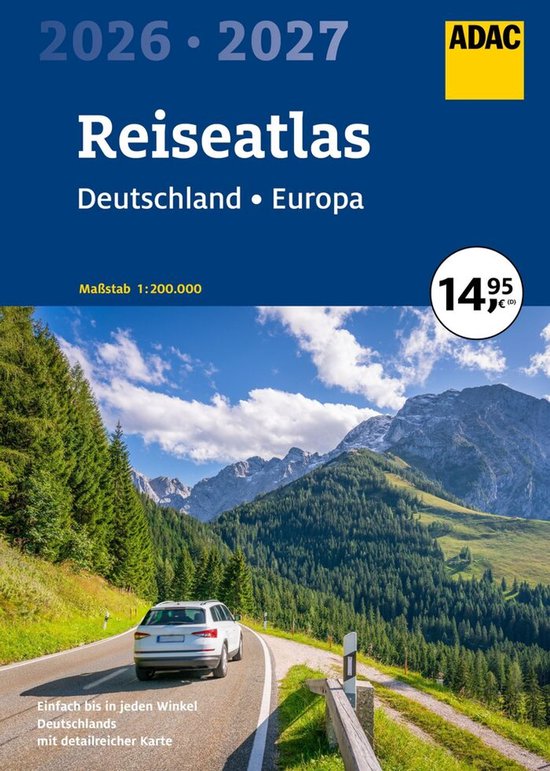 ADAC Reiseatlas 2026/2027 Deutschland, Europa - cover