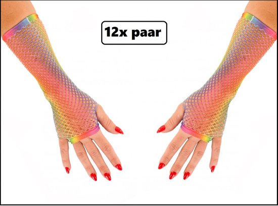 CWENDANER Regenboog High, Overknee Kousen voor Dames en Meisjes, Lange Sokken Volleybalsokjes Sportsokken met Vingerloze Handschoenen Set voor Feest, Halloween Kostuums, lila, 12-60