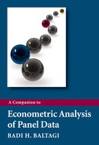 Companion To Econometric Analysis Of Panel Data
