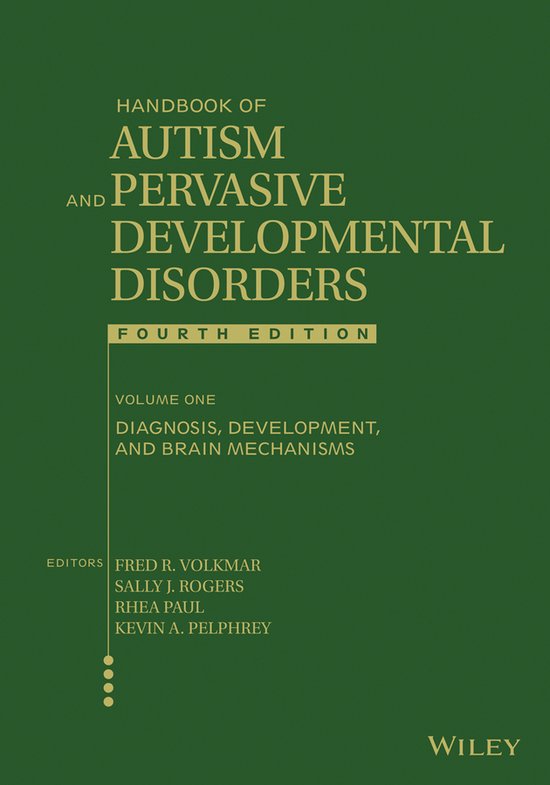 Handbook Of Autism And Pervasive Developmental Disorders - cover