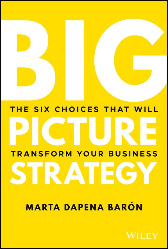 Big Picture Strategy, Marta Dapena Baron 9781119712060 Boeken