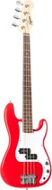 Squier Mini Precision Bass IL Dakota Red - Elektrische basgitaar