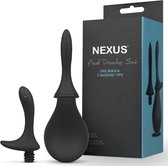 Nexus - Kit de poire à lavement avec deux embouts en silicone