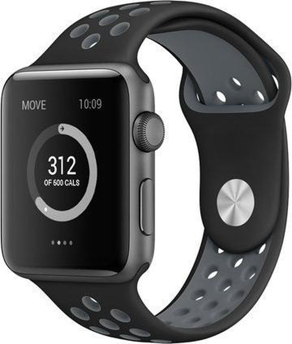 bol.com | By Qubix Siliconen bandje - Apple Watch Series 1/2/3/4 (38