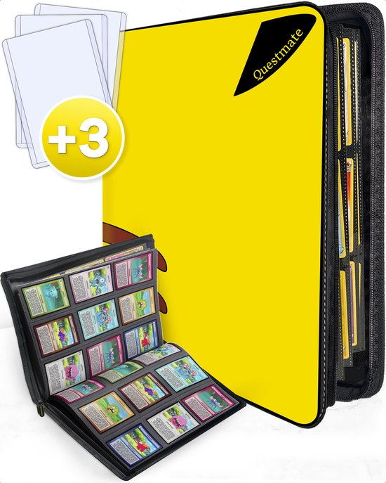 Questmate Dossier de Collection - Carte TGC à Chargement Latéral Pour Cartes  360 