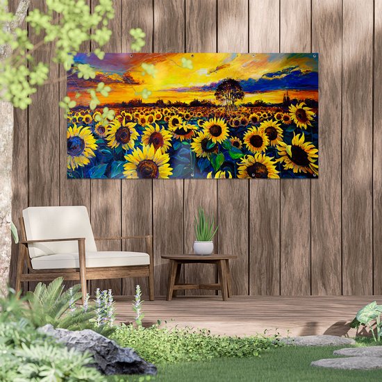 Servetten Flower 20 stuks - oranje - 33x33 cm | Leen Bakker