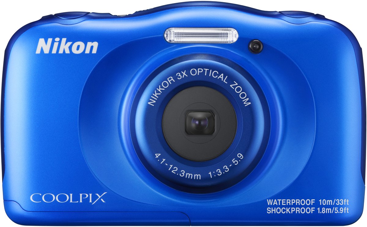 Nikon デジタルカメラ COOLPIX W100 防水 W100BL Nikon デジタルカメラ COOLPIX W100 クールピクス