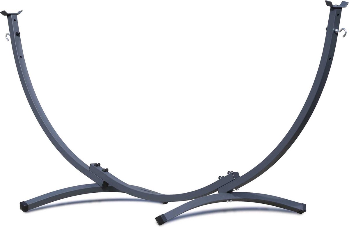 Bol.com Hangmatstandaard - 1 persoons - EXTRA STABIEL frame tot 200 kg - Compact aanbieding