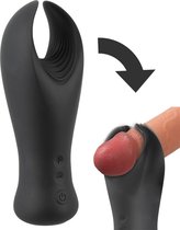 Lusty Eikel Vibrator - Vibrerende Masturbator - 10 Standen - Gemaakt van Siliconen - Oplaadbaar - Vibrator voor mannen