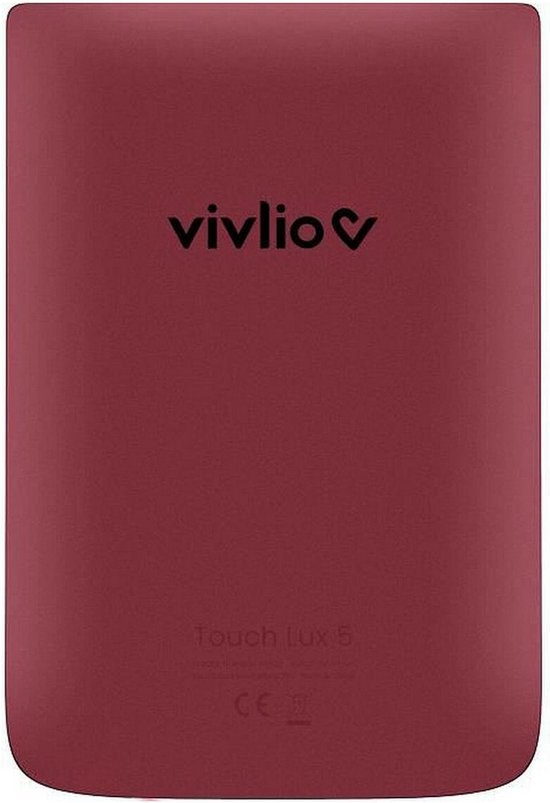 Vivlio Touch Lux 5 Liseuse 8 Go Wifi Bourgogne