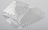 Boîtes-cadeaux en plastique 7x1,6x9,5 cm Crystal Clear (25 pièces) [FB92]
