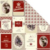 Design Papier, 30,5x30,5 cm, 120 gr, 5 vel/ 1 doos