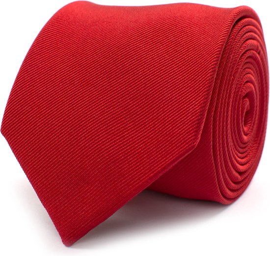 TRESANTI | ZINO I Klassiek zijden stropdas | rood