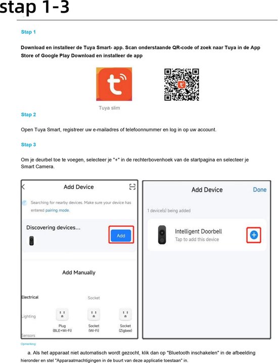Deurbel Draadloos - Hd Video Deurbel - Wifi Video Doorbell Camera Met Bidirectionele Audio — afbeelding 2