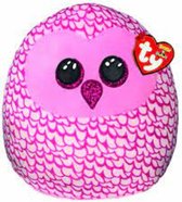 TY Squish a Boo Pinky Owl 20 cm
