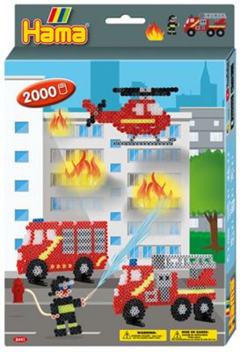 Hama Set Strijkkralen 2000 Kralen Fire Fighters - 3441