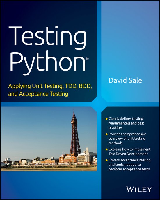 Python Testing | 9781118901229 | David Sale | Boeken | bol
