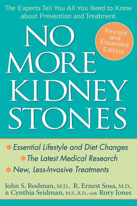 No More Kidney Stones - cover