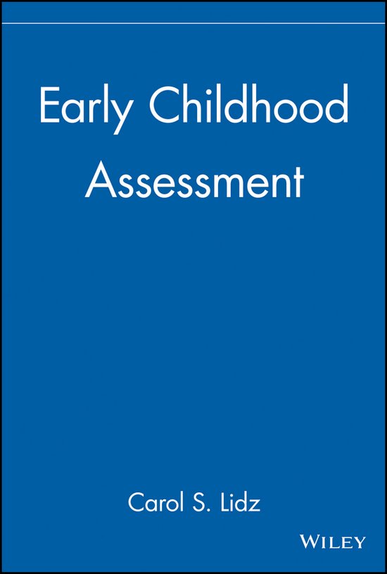 Early Childhood Assessment - cover