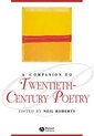 Blackwell Publishing A COMPANY TO TWENTIETH-CENTURY POETRY, Anglais, Livre broché, 626 pages