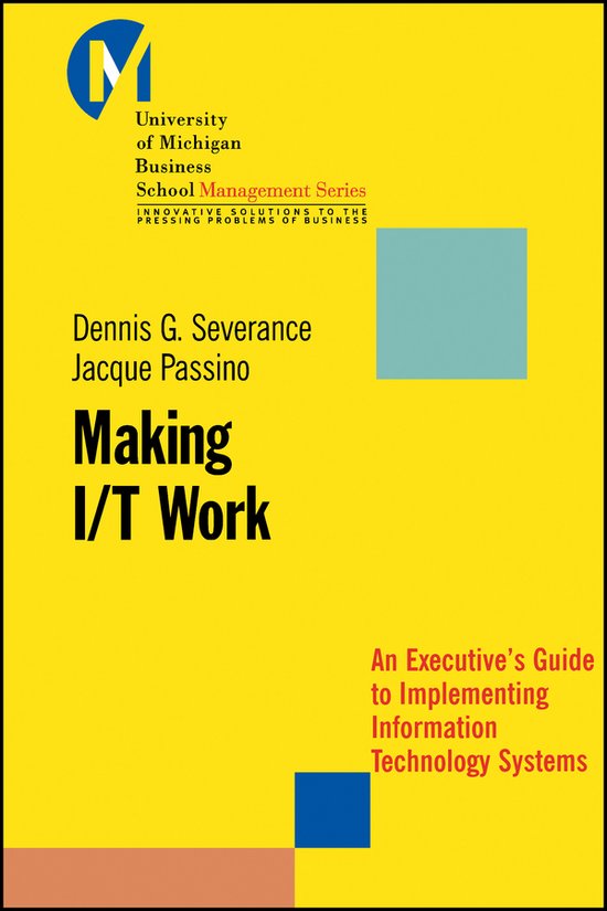 Making I/T Work - cover