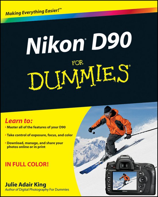 Nikon D90 For Dummies - cover