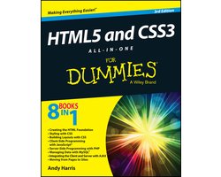 Omslag van HTML5 & CSS3 All In One For Dummies 3rd