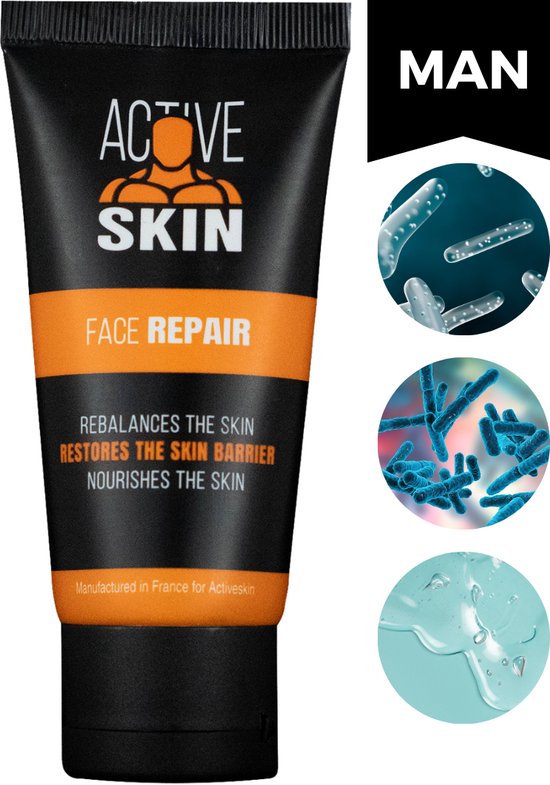 Activeskin Face Repair - Nachtcreme Mannen - Moisturizer - Oogcreme - Hyaluronzuur - Gezichtscreme - Acne - Skincare - Wallen - Gezichtsverzorging - 50ml