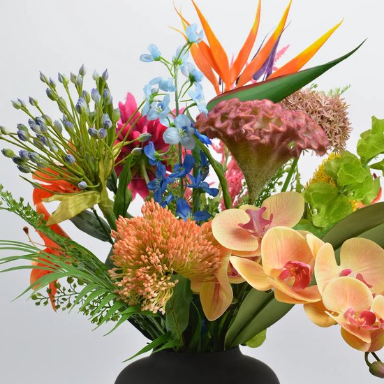 Bouquet de fleurs Fleurs artificielles Tropical Explosion - Bouquet de  fleurs en soie... | bol