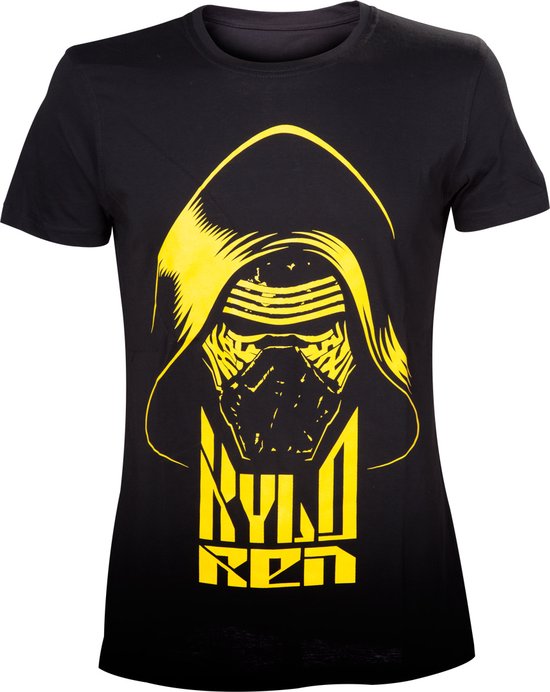 Star Wars - Kylo Ren Yellow Print T-Shirt - S